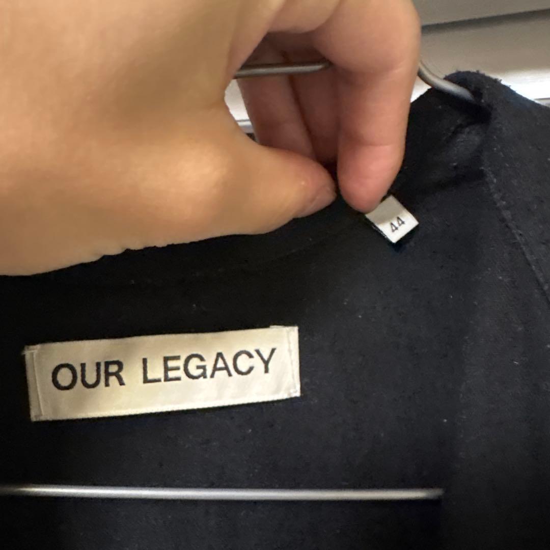 トップス OUR LEGACY CLASSIC SHIRT BLACK SILK 44