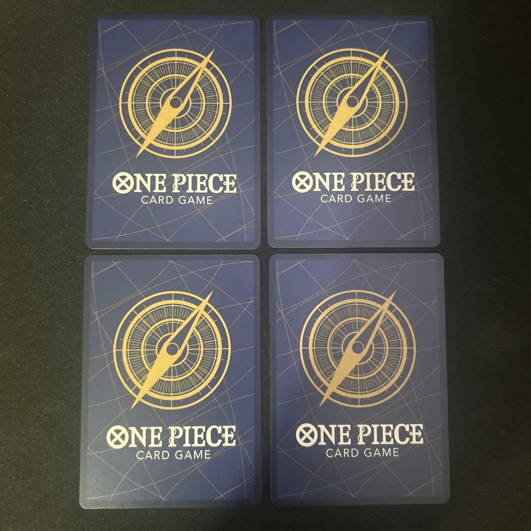 ワンピースカード ロロノア・ゾロ sr パラレル st21-015 4枚