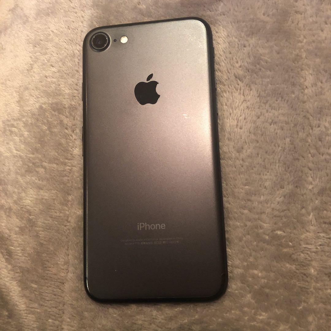 スマートフォン本体 iPhone 7 Black 128 GB docomo