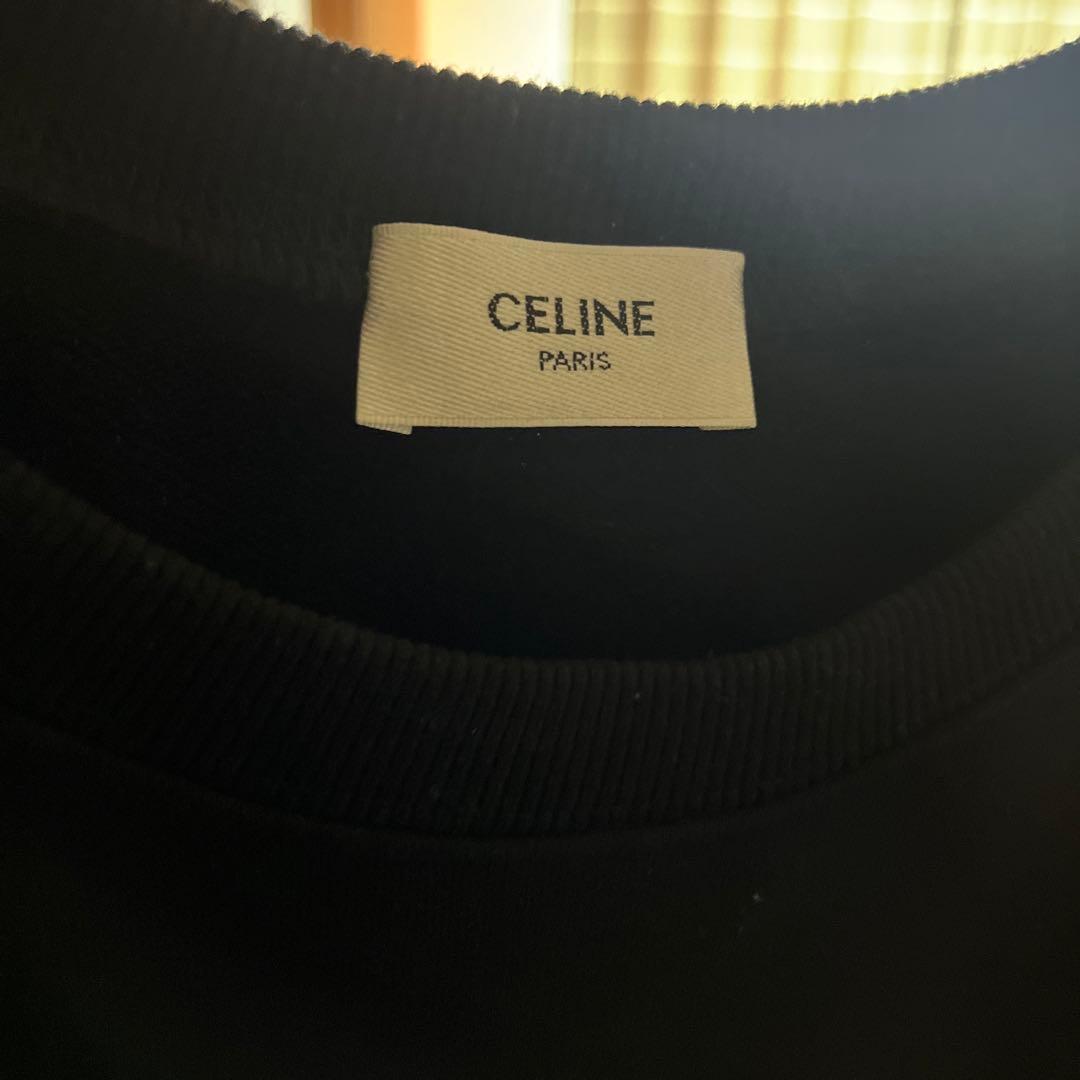 セリーヌトレーナー　黒　Sサイズ