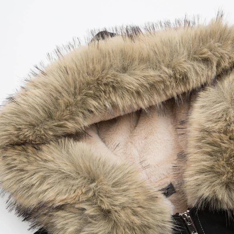 大本命⭐️新品・エッジライン裏ボアジャケット ファー付き PCTOKYO XL