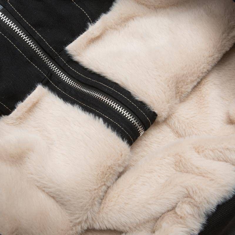 大本命⭐️新品・エッジライン裏ボアジャケット ファー付き PCTOKYO XL