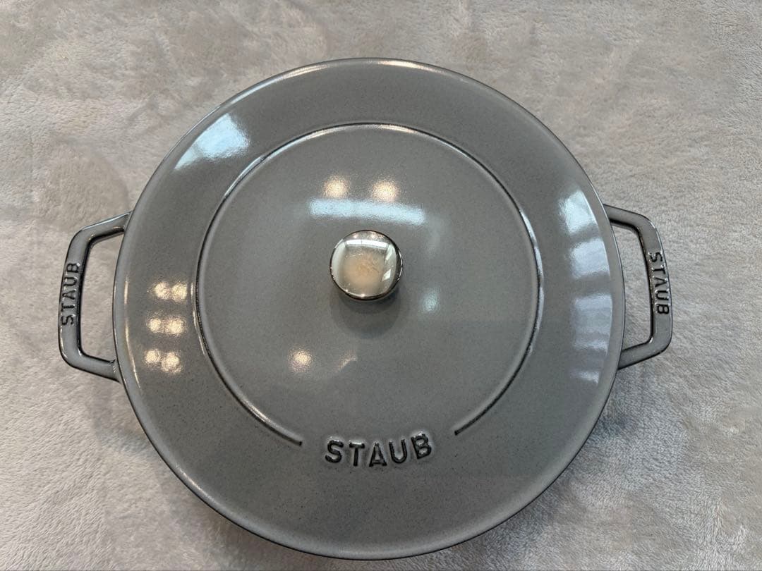 【本日のみ値下げ】 STAUB ストウブ　ブレイザー　ソテーパン　28cmグレー