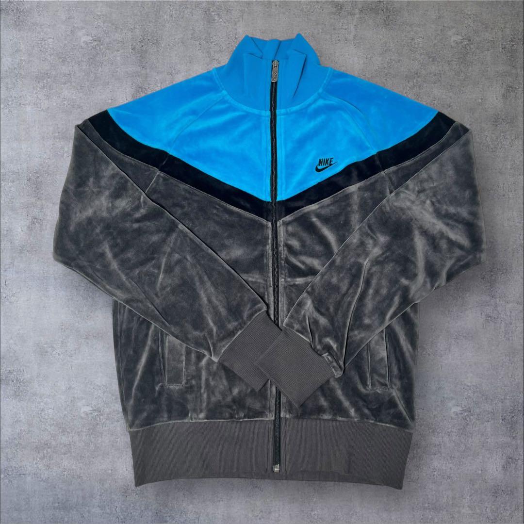 【新品未使用】NIKE ナイキ ベロア セットアップ ジャージ 上M 下L