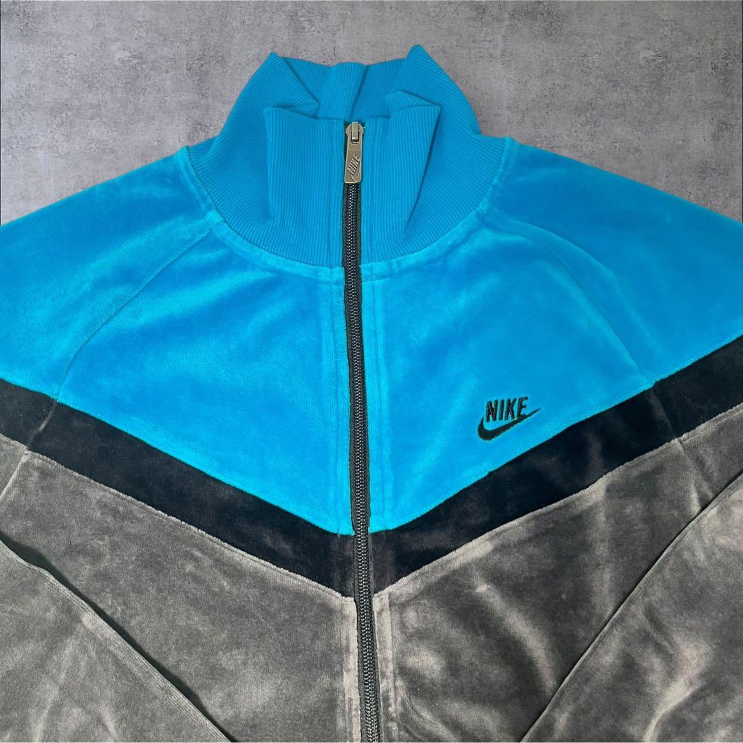 【新品未使用】NIKE ナイキ ベロア セットアップ ジャージ 上M 下L