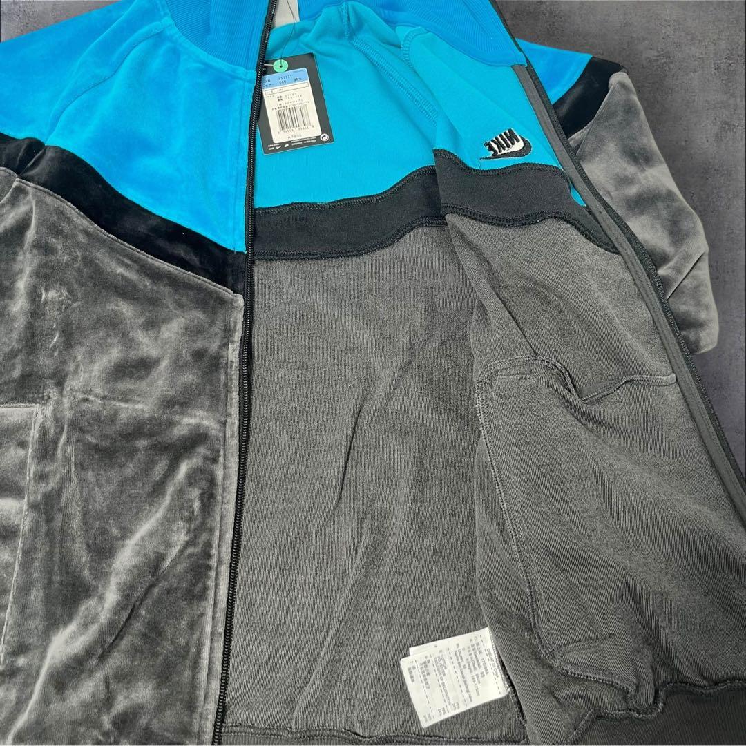 【新品未使用】NIKE ナイキ ベロア セットアップ ジャージ 上M 下L