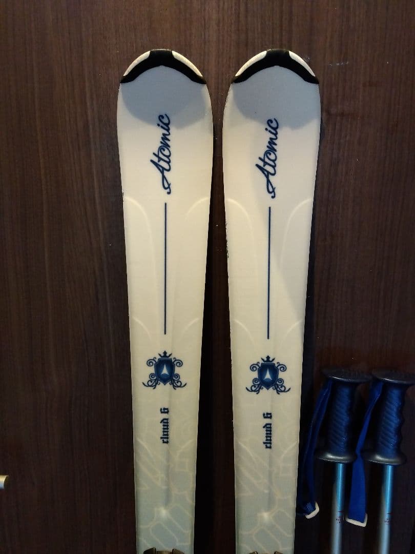 【ハイエンド】 ATOMIC 学生・レディース スキーセット メンテ・WAX済✔