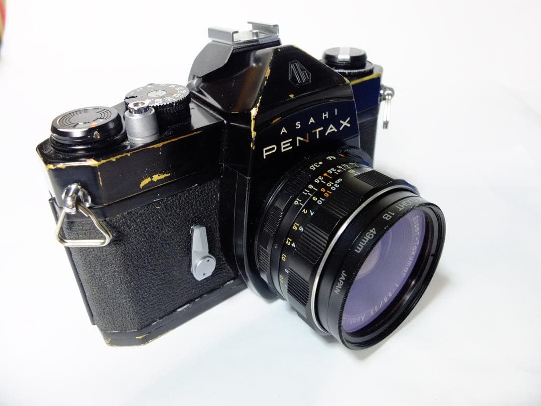 【実写確認整備品】アサヒペンタックスSLB/K・スーパータクマー35mmf3.5