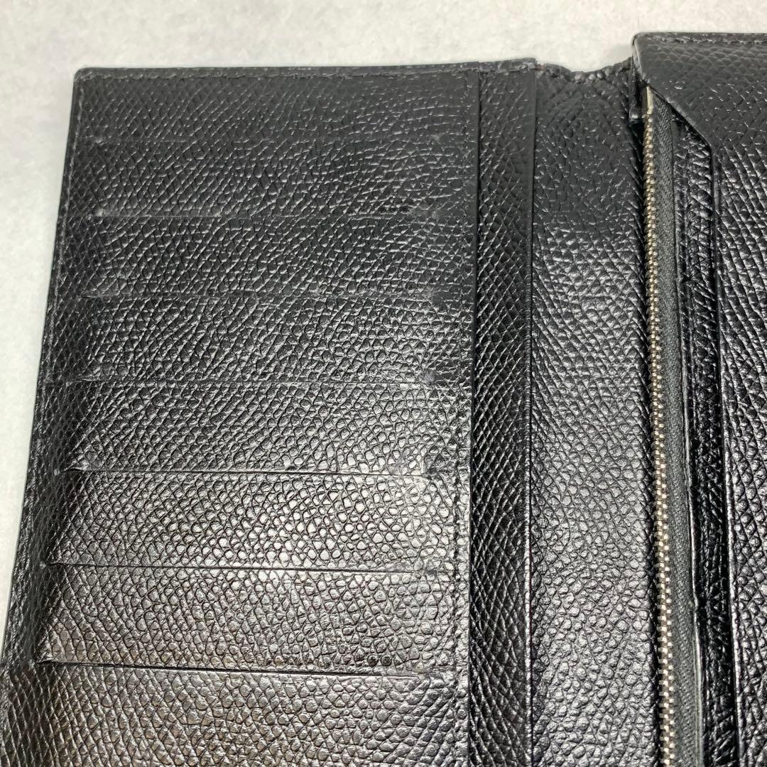 希少 CAMILLE FOURNET カミーユフォルネ 長財布 レザー ブラック