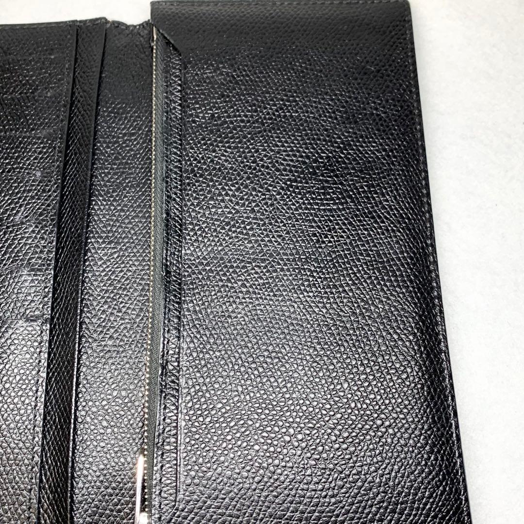 希少 CAMILLE FOURNET カミーユフォルネ 長財布 レザー ブラック