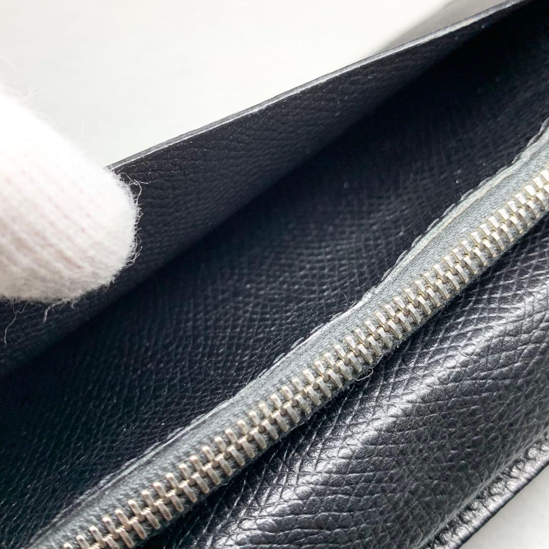 希少 CAMILLE FOURNET カミーユフォルネ 長財布 レザー ブラック