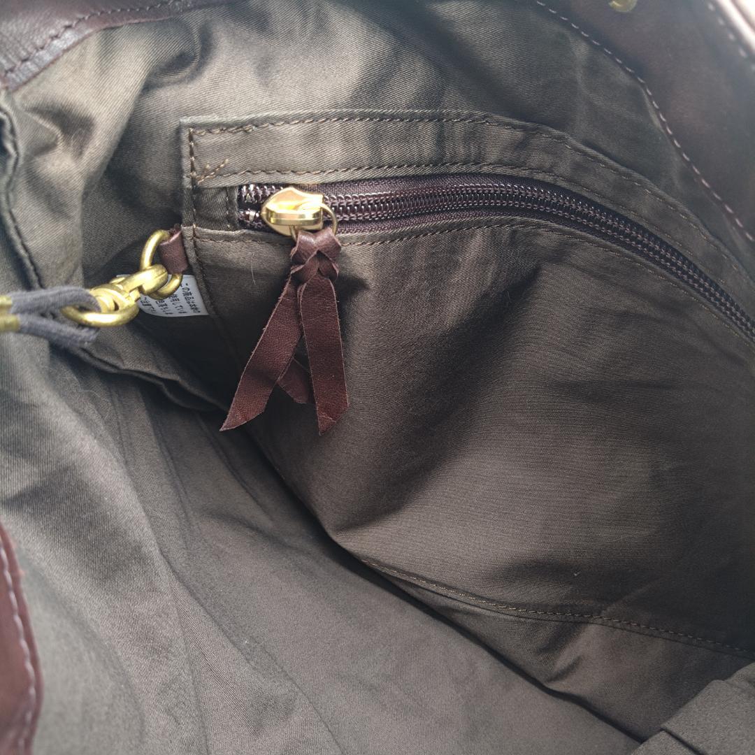 PORTER FRANK ポーター ブラウンレザー トートバッグ ポーチ