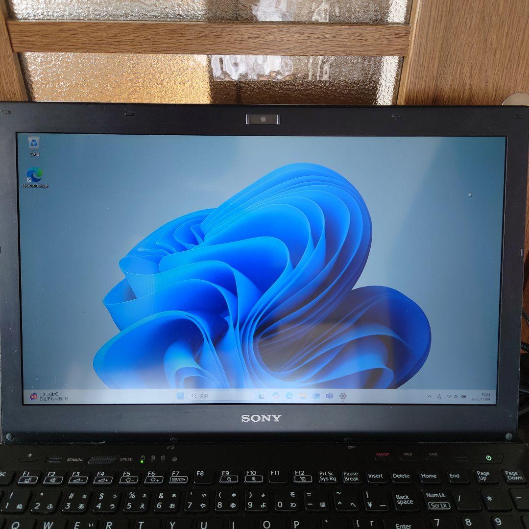 SONY VAIOノートPC SVS15119FJB Windows 11