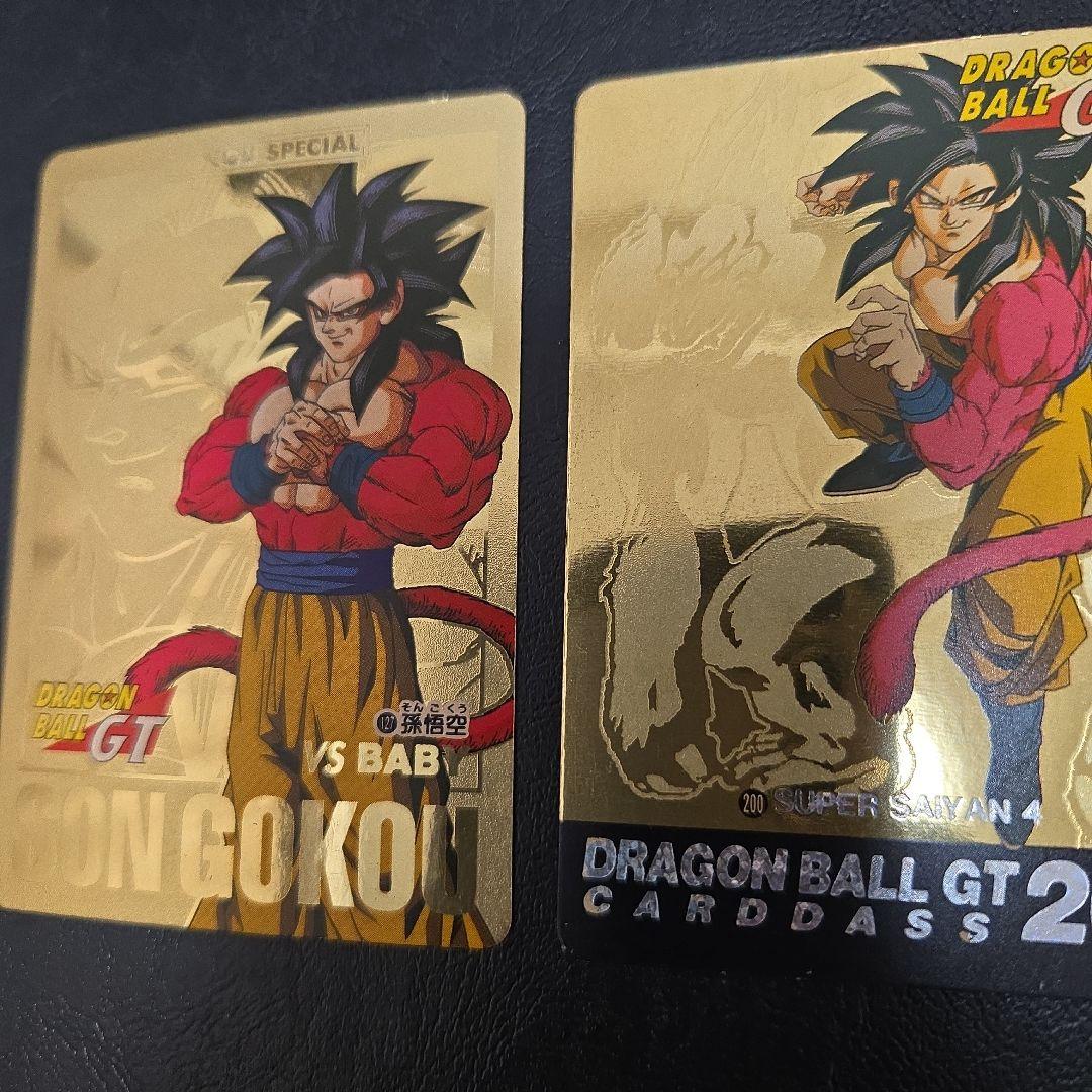 ドラゴンボールGT 孫悟空 カード 200　127　超サイヤ人4