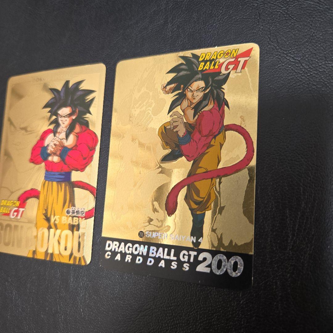 ドラゴンボールGT 孫悟空 カード 200　127　超サイヤ人4