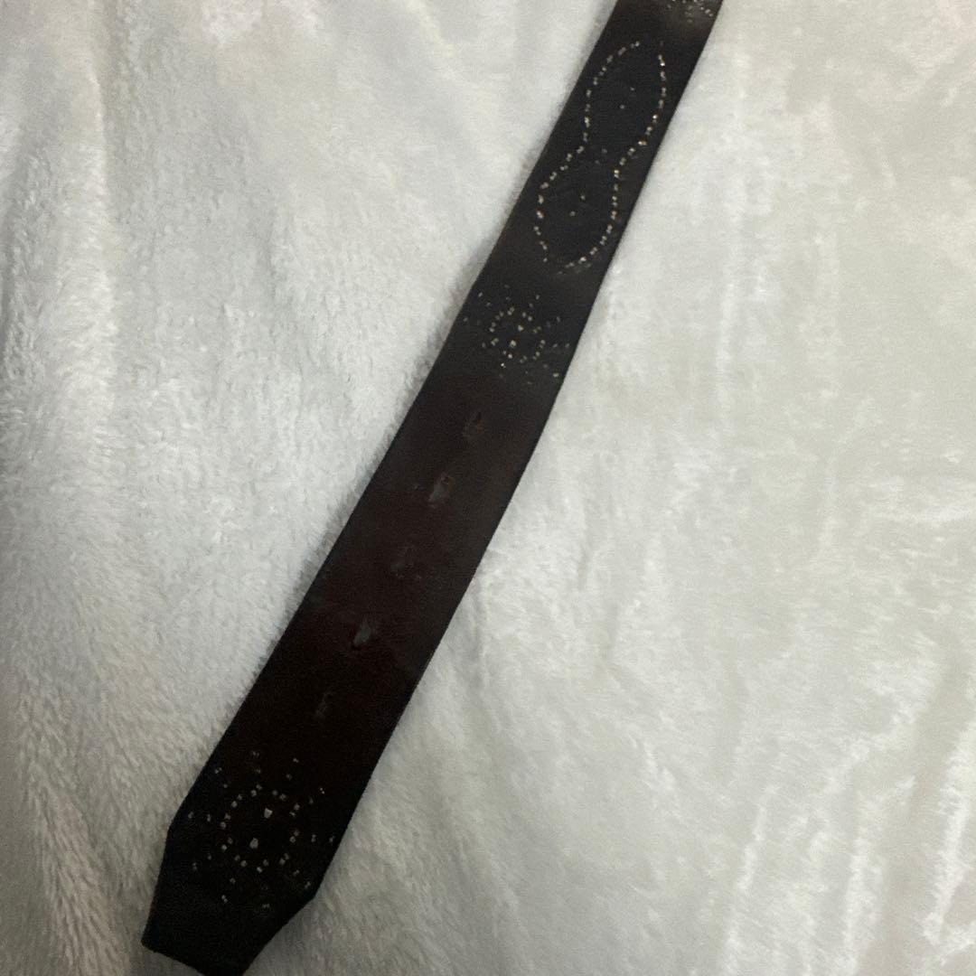 ⭐️HTC⭐️ピーナッツオーバーレイベルト⭐️スティングレイ⭐️ブラックレザー茶芯⭐️32