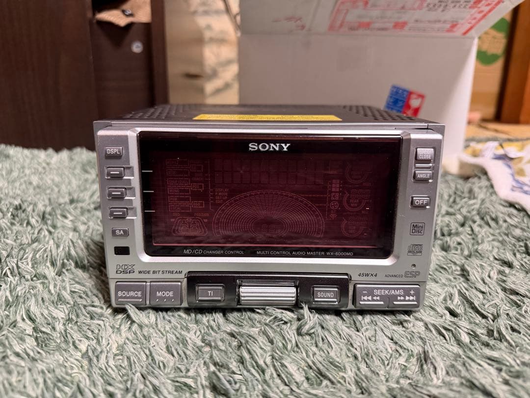 【希少】SONY WX-6000MD 当時物スペアナ カッケナ