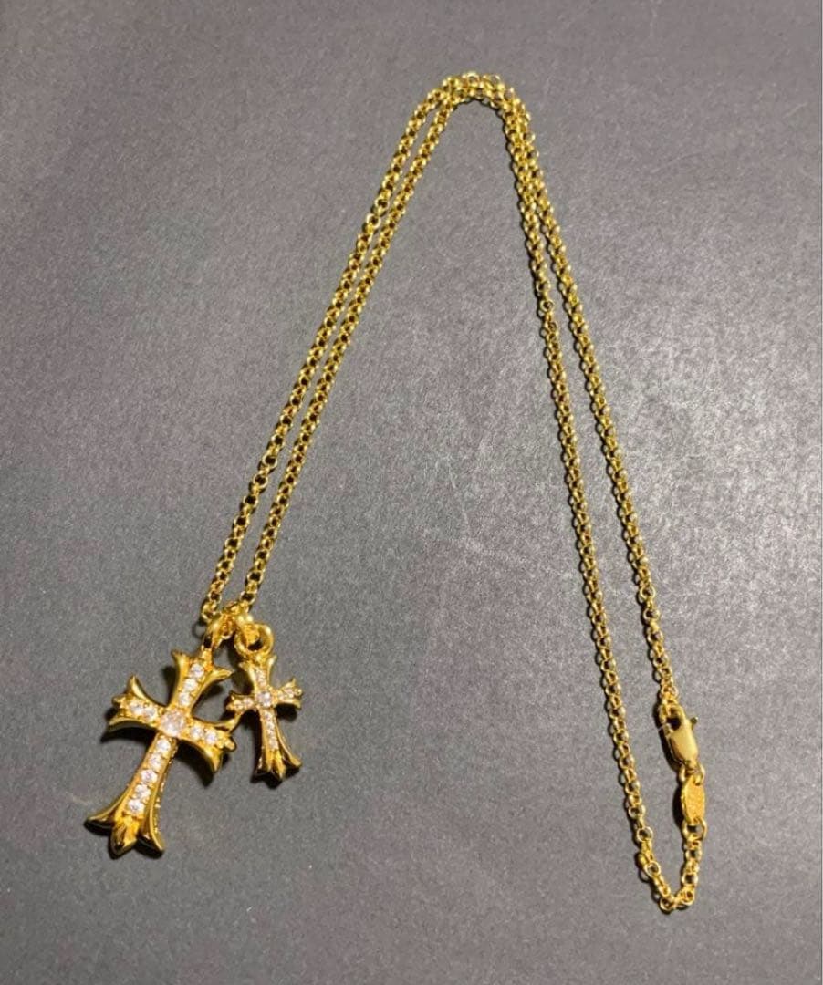 22k ベビーファット　ダブルクロス　ロールチェーン