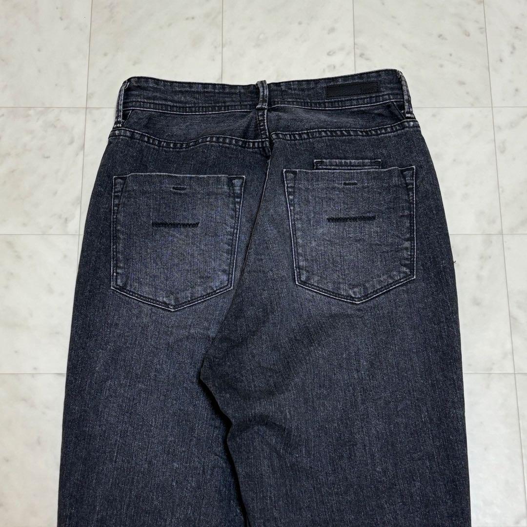 美品✨YANUK ストレートデニム LOUISE 24インチ グレー