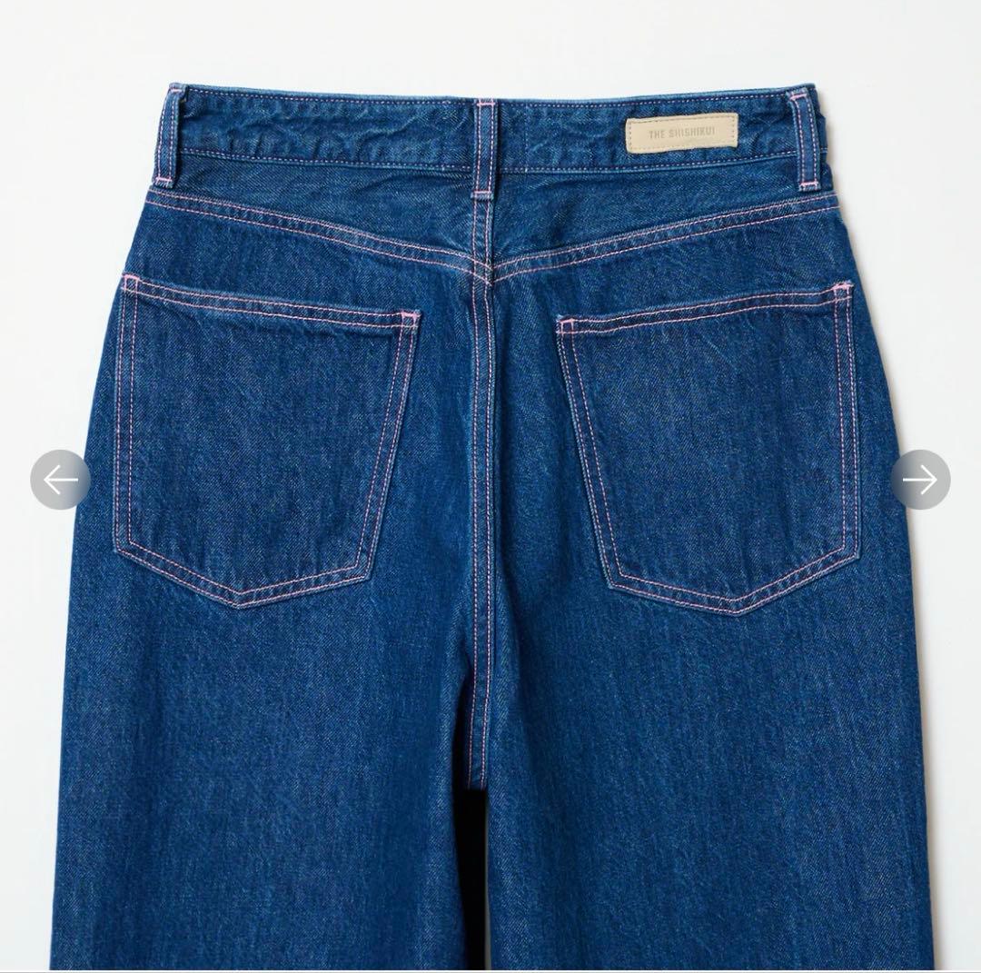 SHISHIKUI Daco INDIGO PINKSTITCH 36 シシクイ