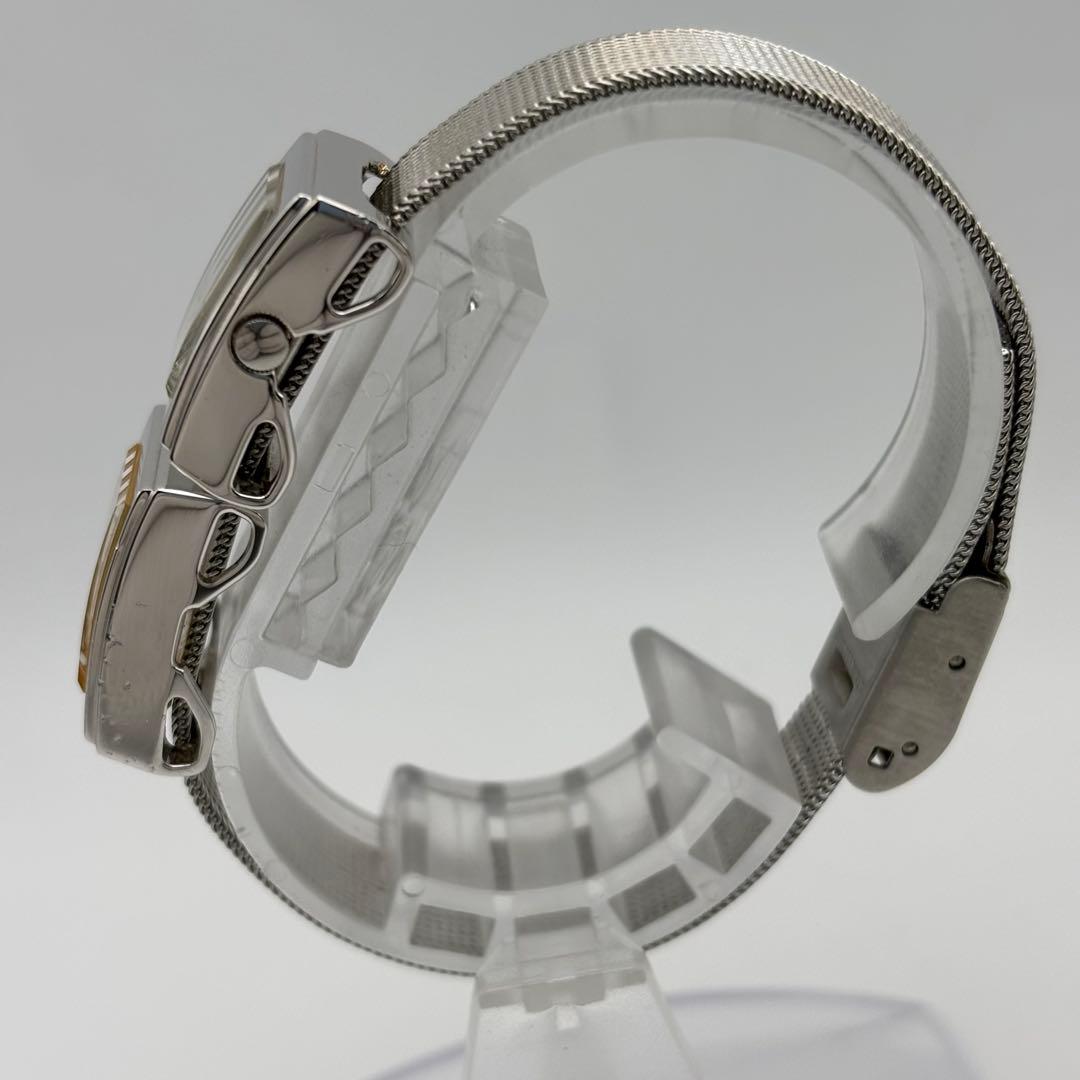 新品電池 ミキモト パール 腕時計 クォーツ シェル文字盤 スクエア 稼動品