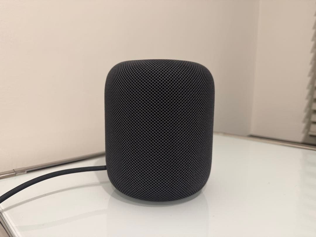 Pod 第一世代(ホームポッド)スマートスピーカー ブラック 円筒形