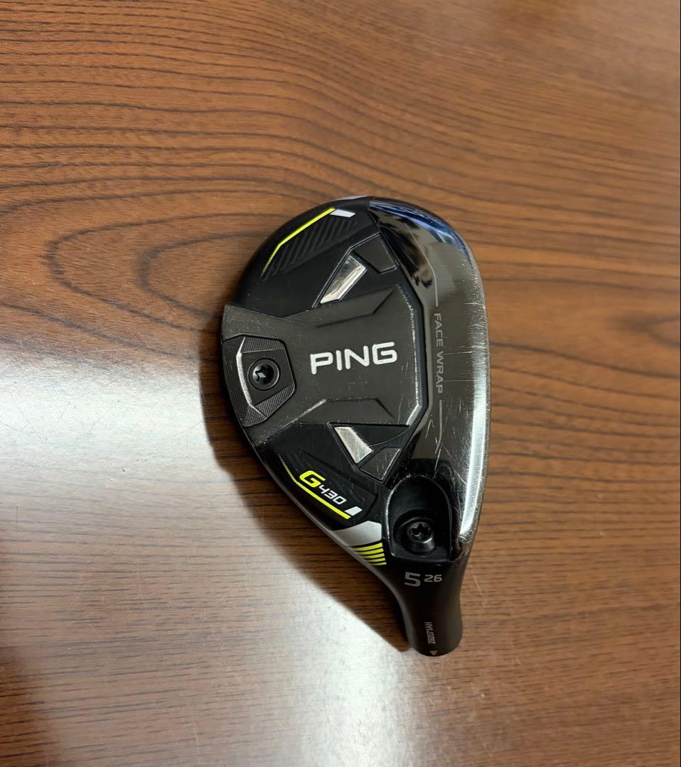 ピン　PING G430 5U 26°ユーティリティ　ハイブリッド ヘッド