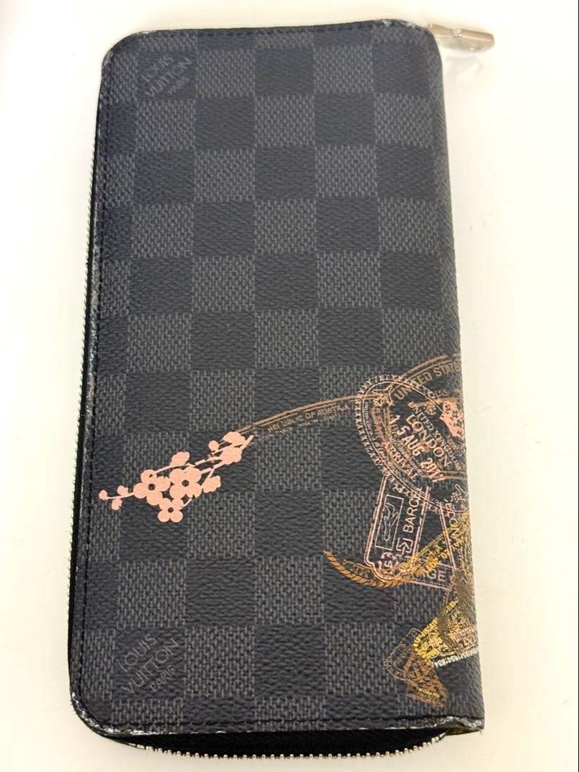 【稀少！限定品】LOUIS VUITTON ダミエ ジッピーウォレット 虎 麒麟