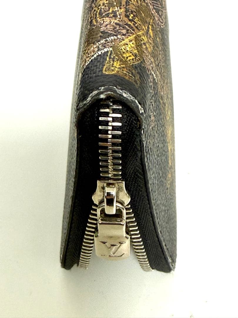 【稀少！限定品】LOUIS VUITTON ダミエ ジッピーウォレット 虎 麒麟