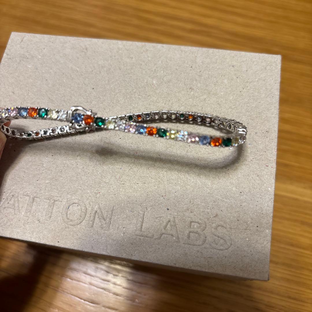 【HATTON LABS】MULTI TENNIS BRACELET（訳あり）