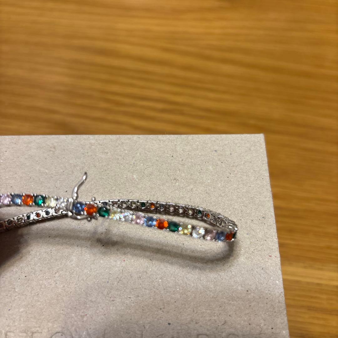 【HATTON LABS】MULTI TENNIS BRACELET（訳あり）