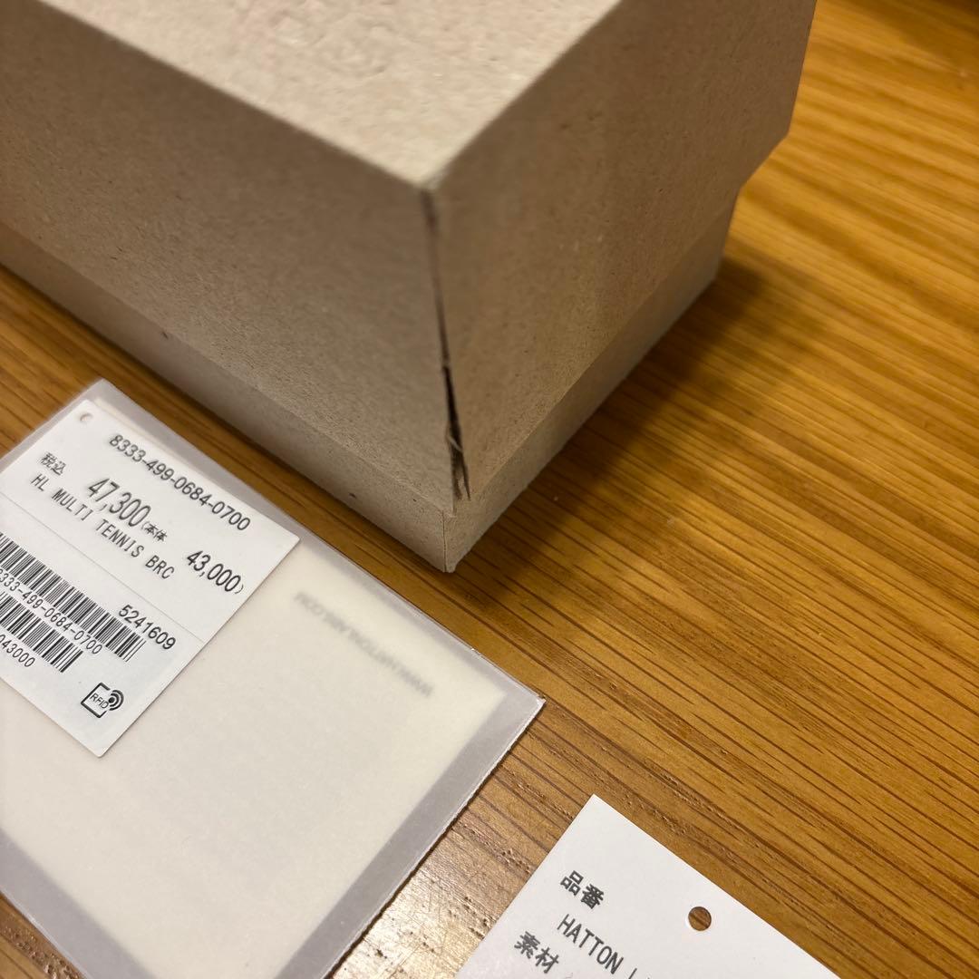 【HATTON LABS】MULTI TENNIS BRACELET（訳あり）