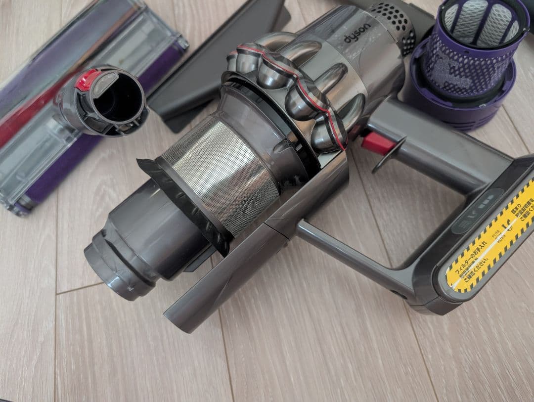 ダイソン サイクロン式 コードレス掃除機 dyson SV12 FF BK