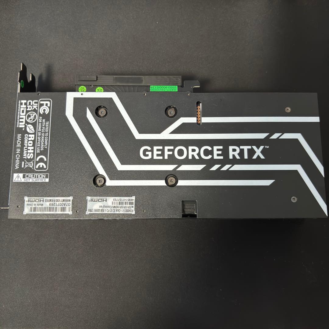 GALAX RTX 4060 Ti 8GB 1-Click OC 【中古】