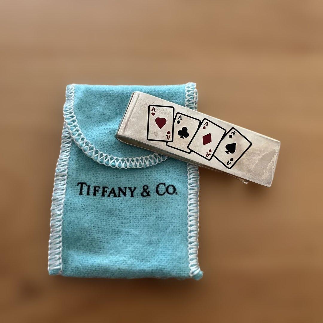 USED⭐︎Tiffany & Co. トランプデザイン マネークリップ