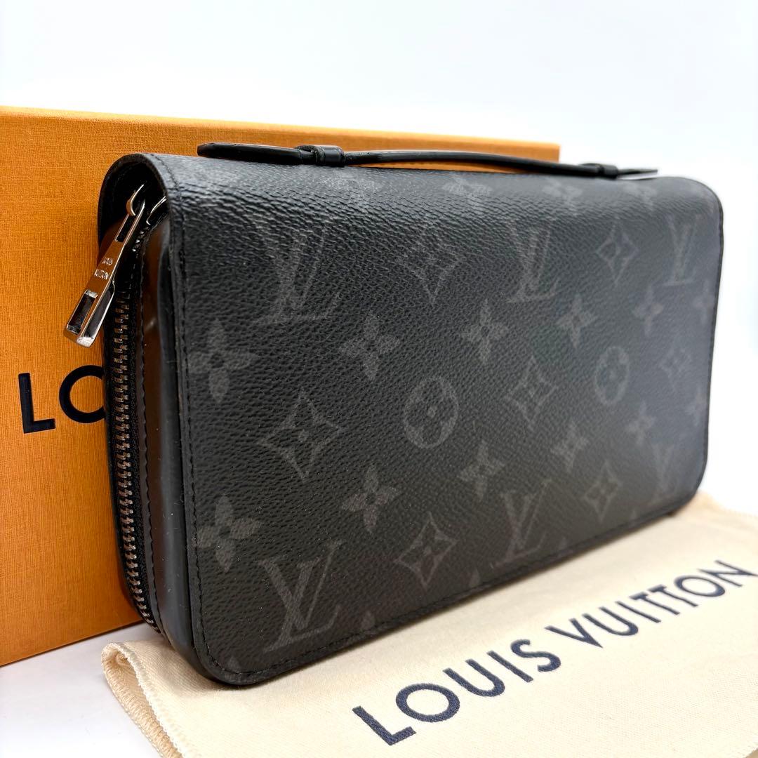 【極美品】ルイヴィトン ジッピーXL 長財布 モノグラム エクリプス