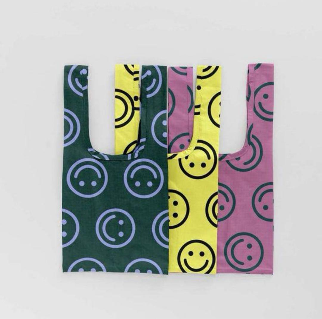 【新品未使用】BAGGU ミニバッグ 3点セット ハッピーミックス