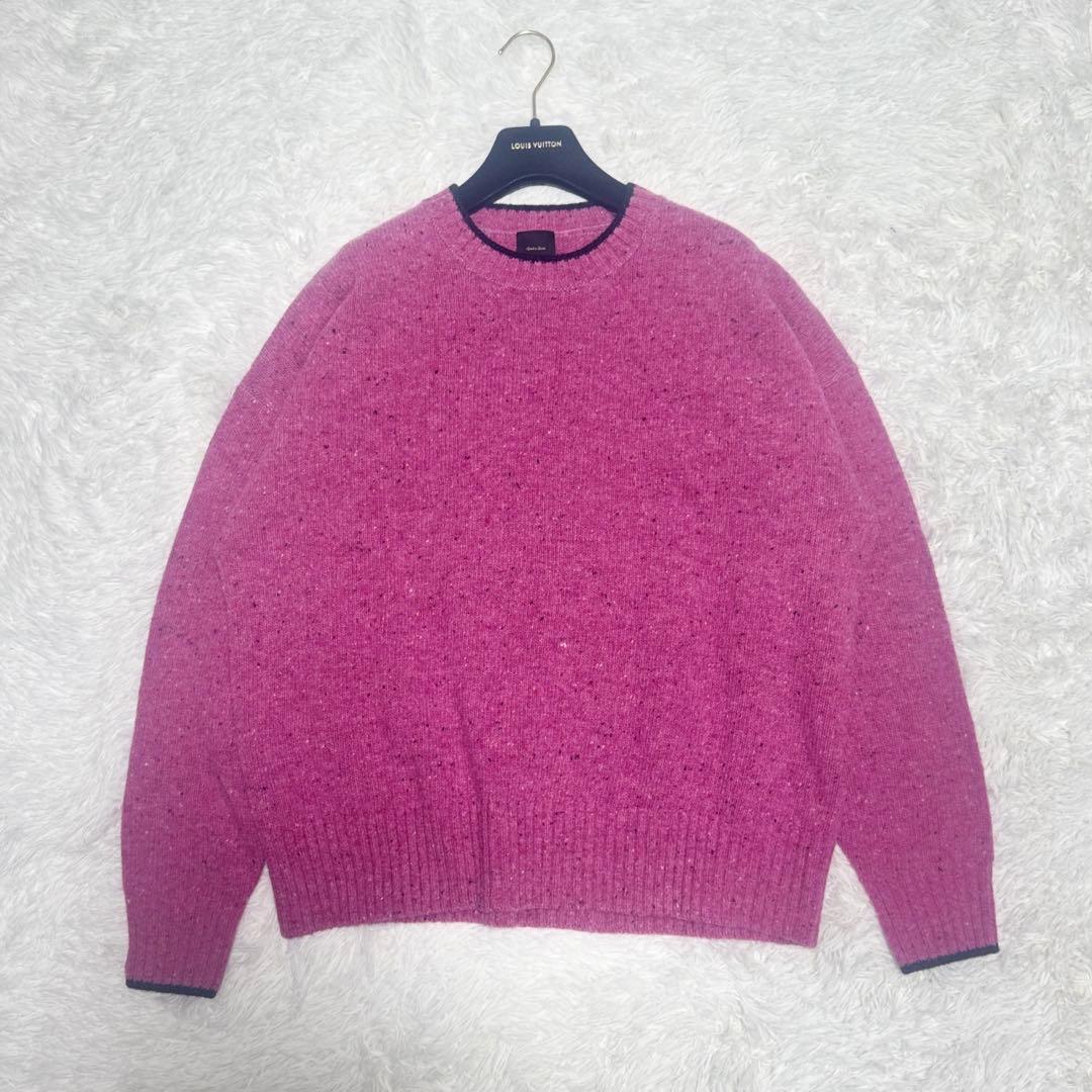 24年 極上美品 Spick & Span ロゴ インターシャニット 定価2万