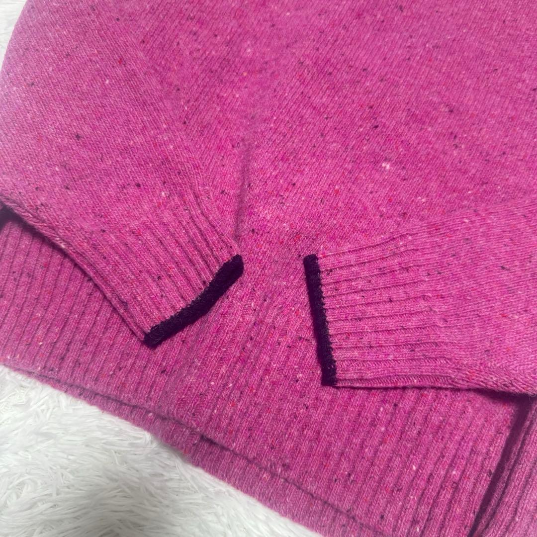 24年 極上美品 Spick & Span ロゴ インターシャニット 定価2万