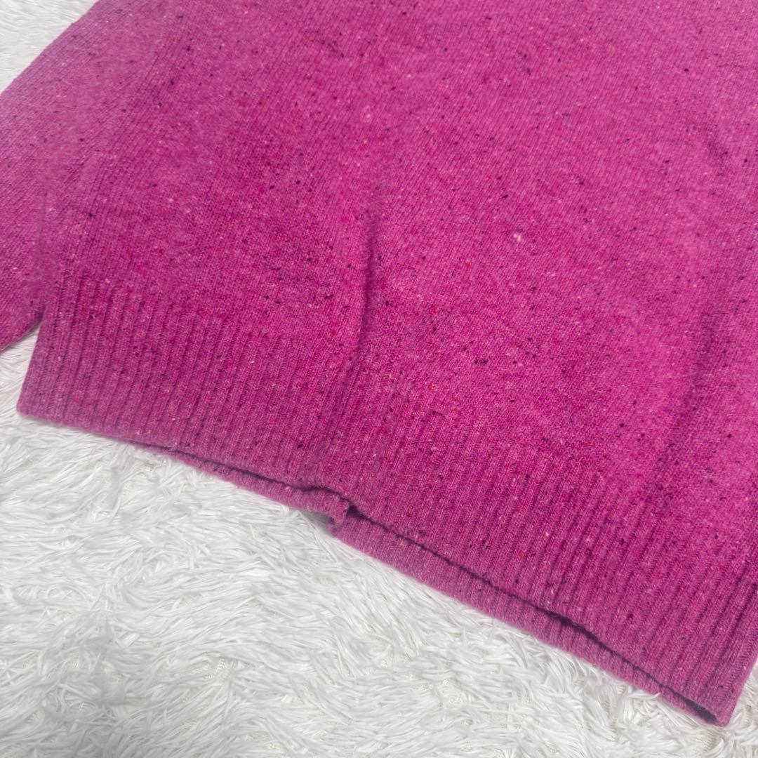 24年 極上美品 Spick & Span ロゴ インターシャニット 定価2万