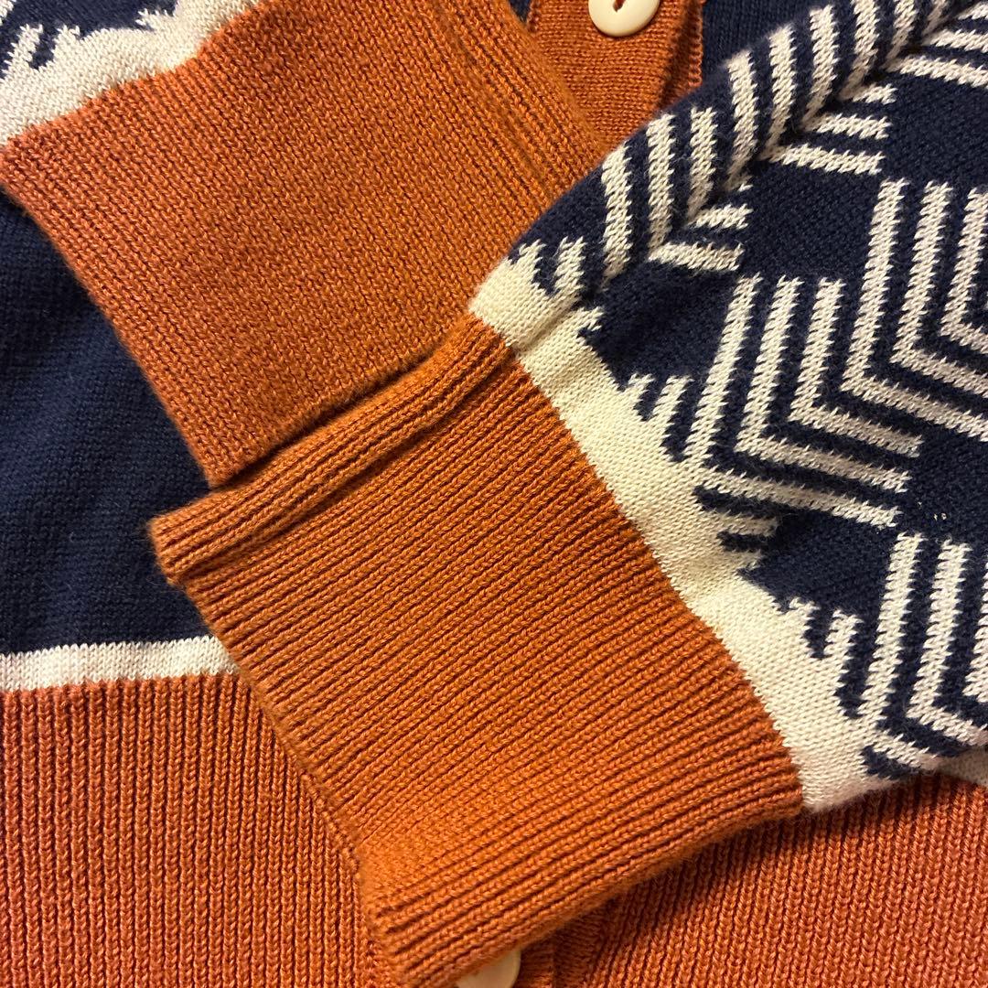 希少　PALAVA キツネ刺繍カーディガン