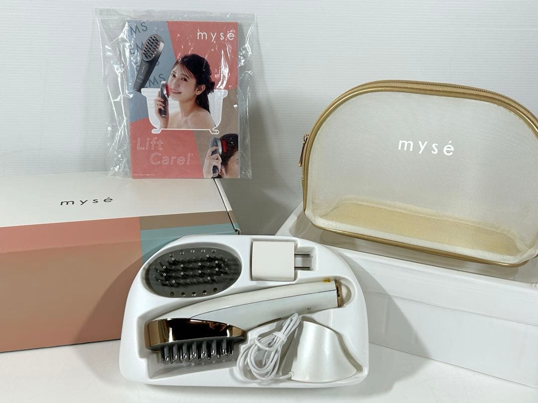 美品☆myse ミーゼ　スカルプリフトプラス　ポーチ付