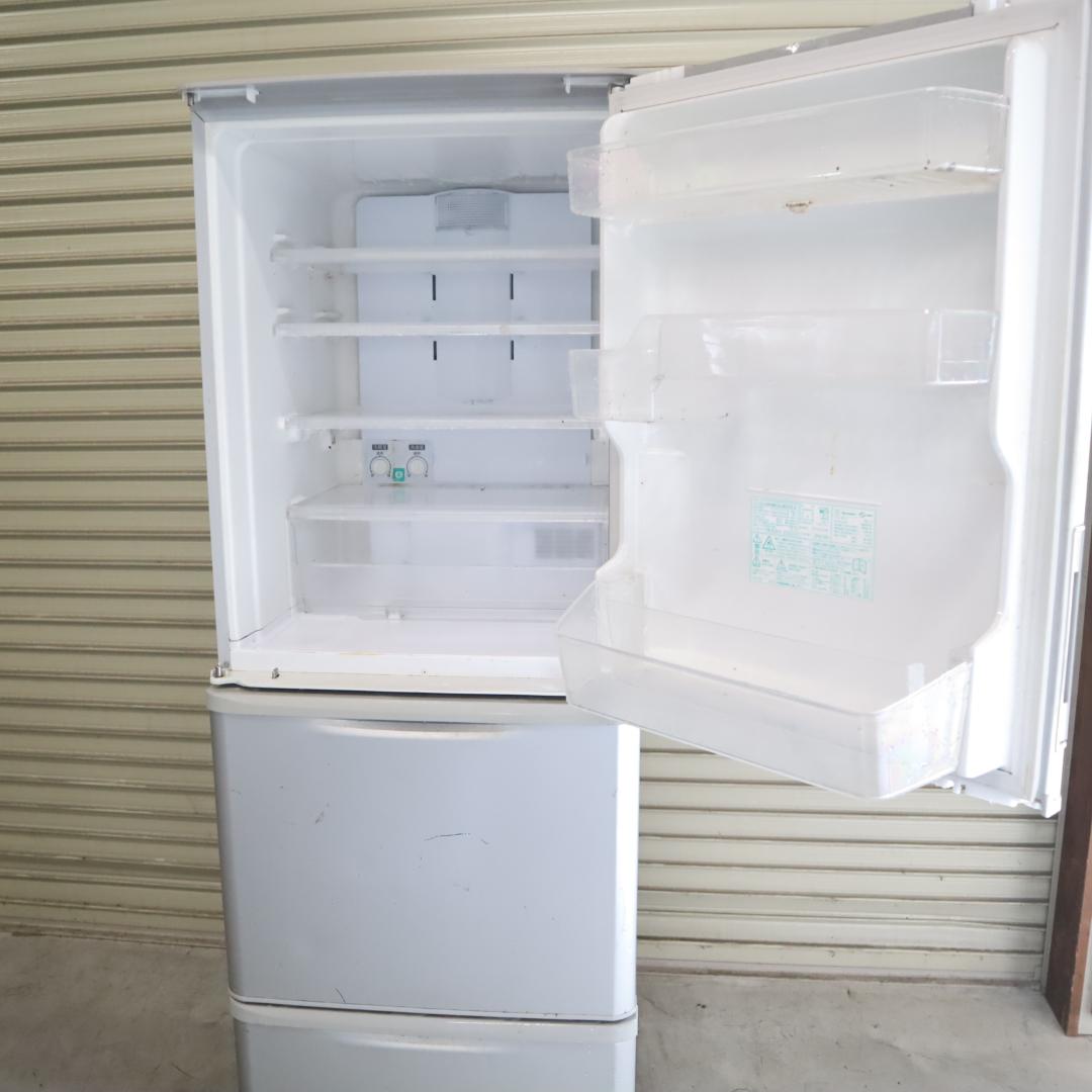 SHARP 大型冷蔵庫 SJ-W351E-S 350L 2019年製