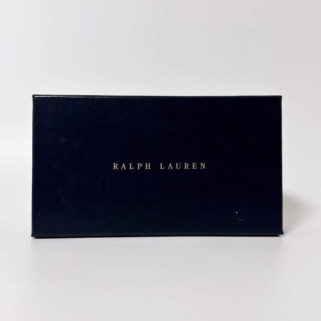 【未使用級】ポロ ラウンドジップ レザー ウォレット ブラック 箱付き