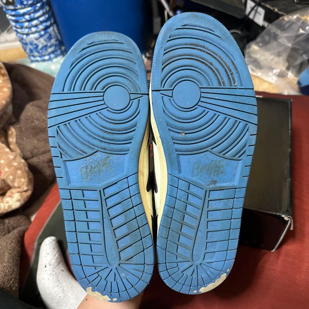 靴 Travis Scott Air Jordan1 Bape Sta