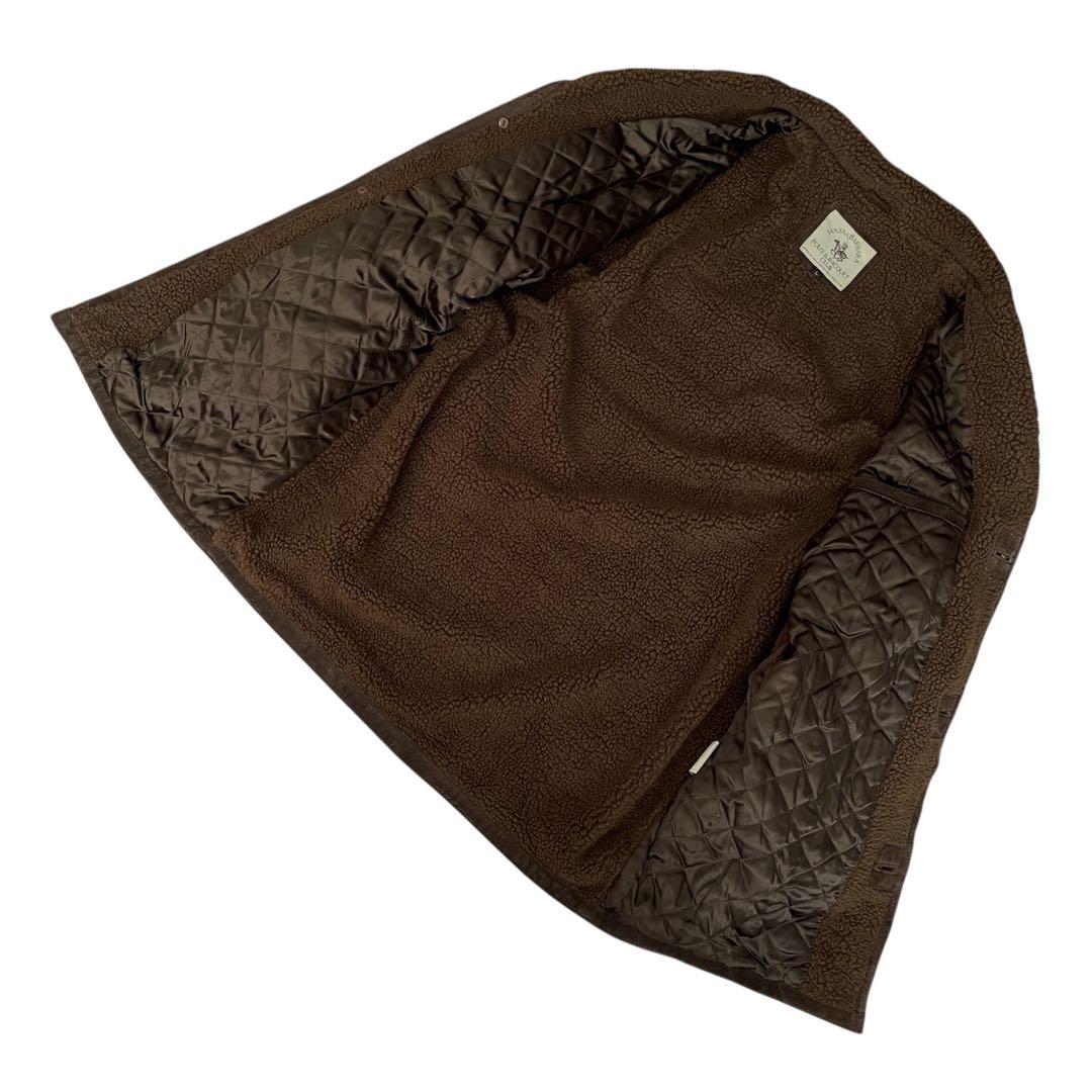 【美品】SANTA BARBARA 90s ムートンジャケット レザー 本革