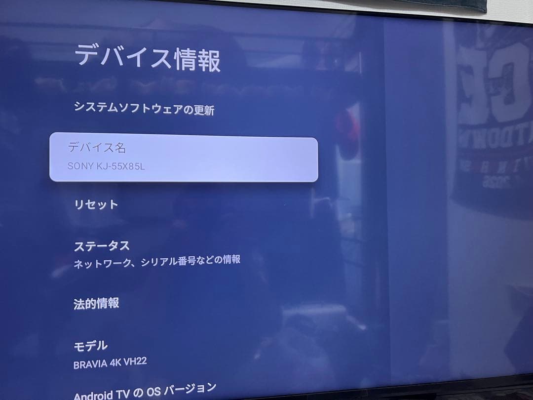 SONY BRAVIA KJ-55X85L [55インチ]