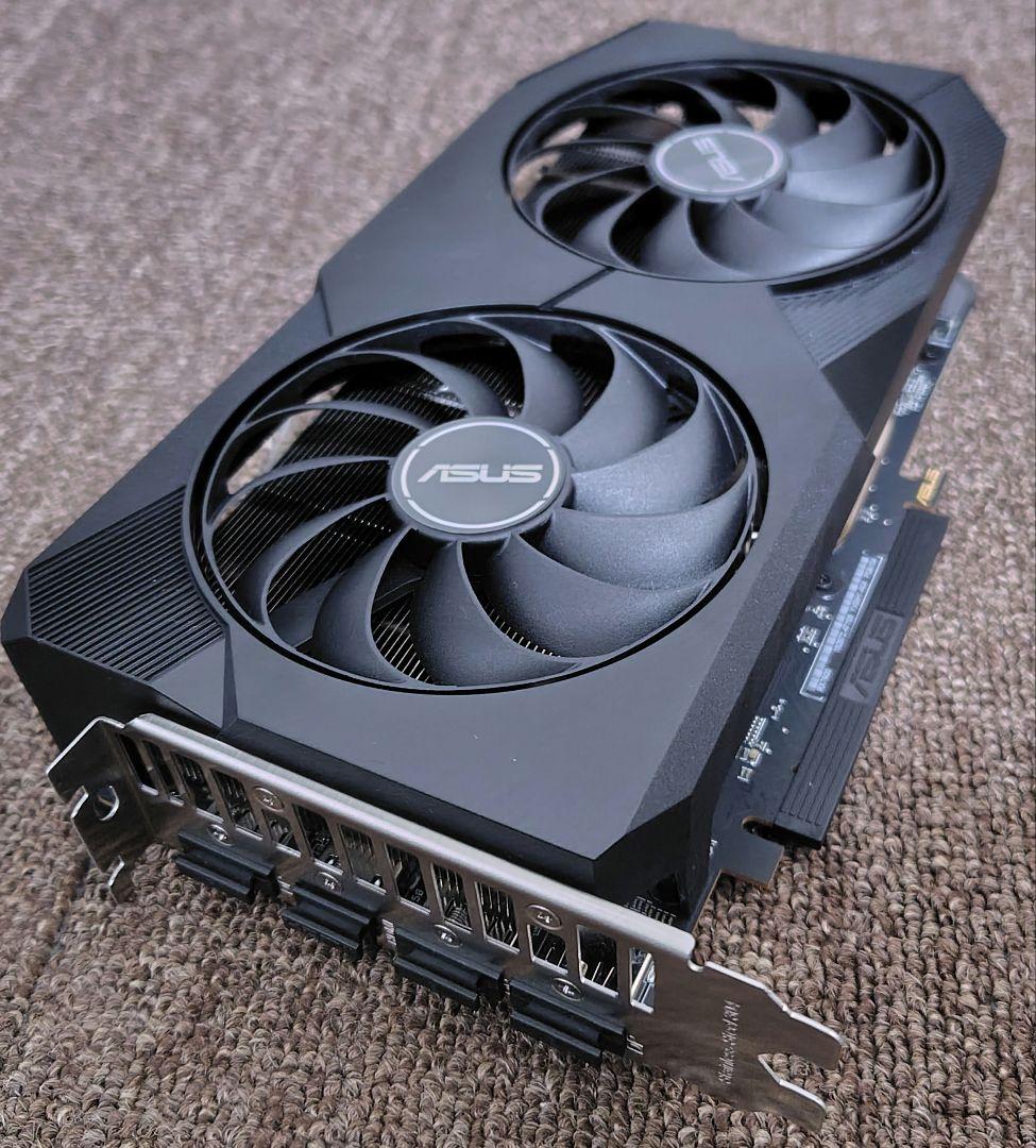 グラフィックボード・グラボ・ビデオカード ASUS Dual Radeon RX 7600 OC Edition 8GB