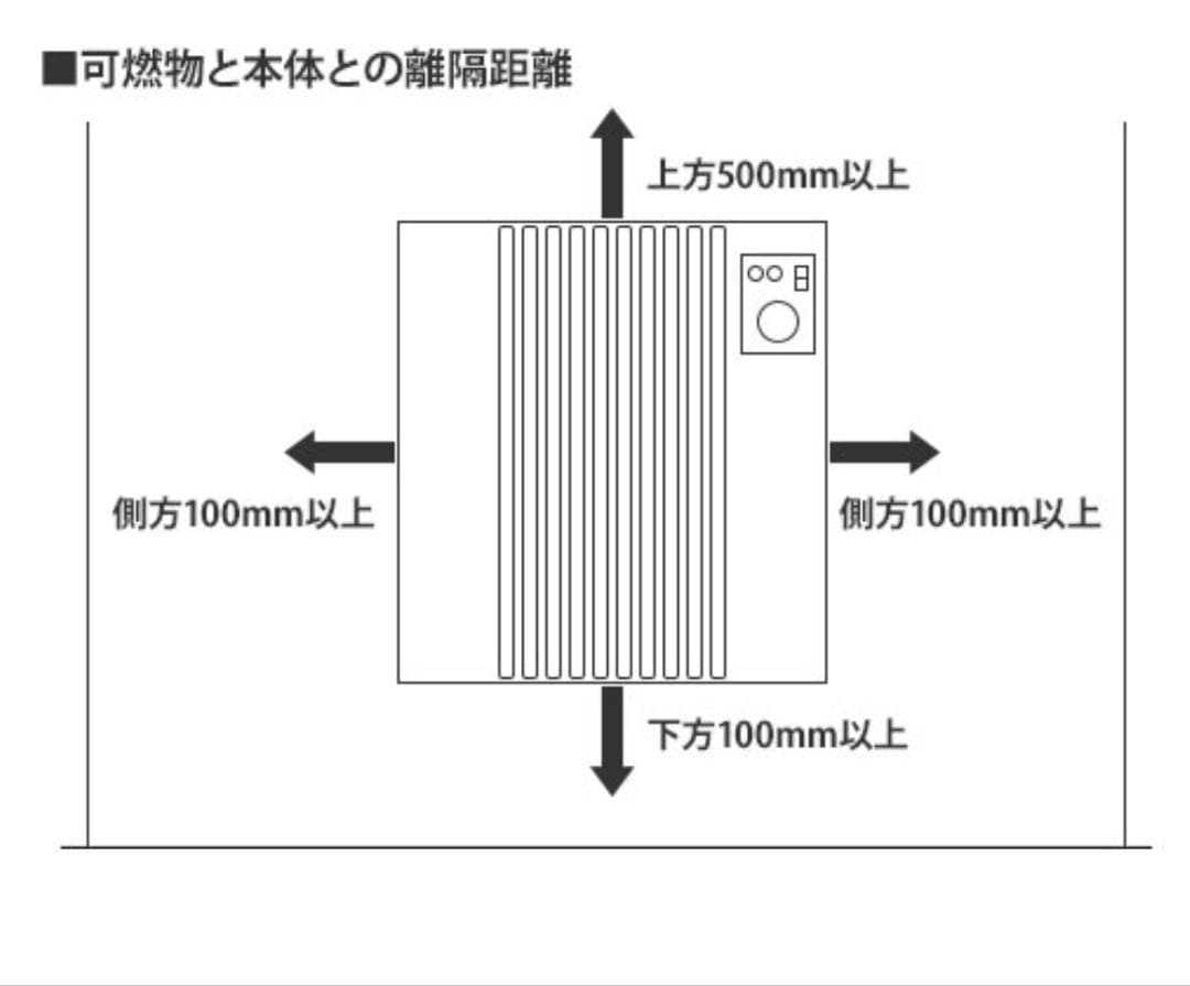 【希少】トヨトミ 壁掛け 電気パネルヒーター EL-500P