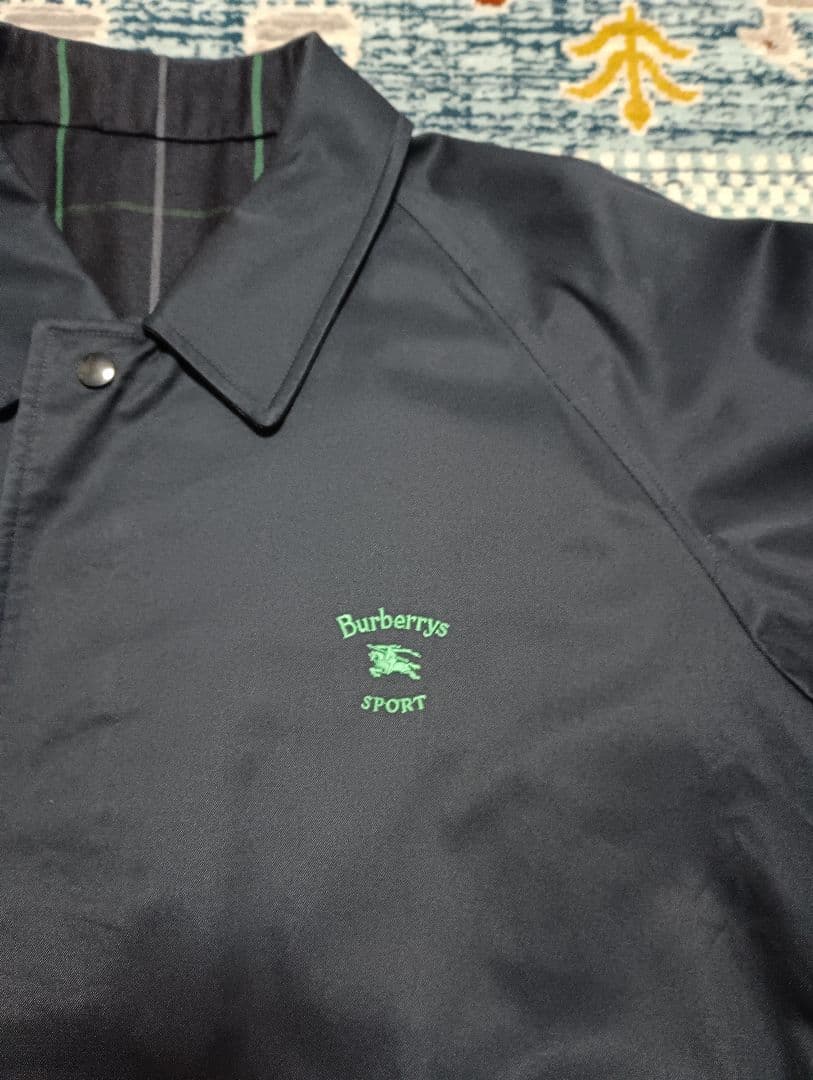Burberry's スポーツ★リバーシブルジャケット ネイビー